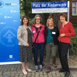 Platz der Kinderrechte in Pinneberg (Schleswig-Holstein), Einweihung am 15. September 2019