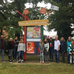 Platz der Kinderrechte in Ratzeburg (Schleswig-Holstein), Einweihung am 20. September 2019