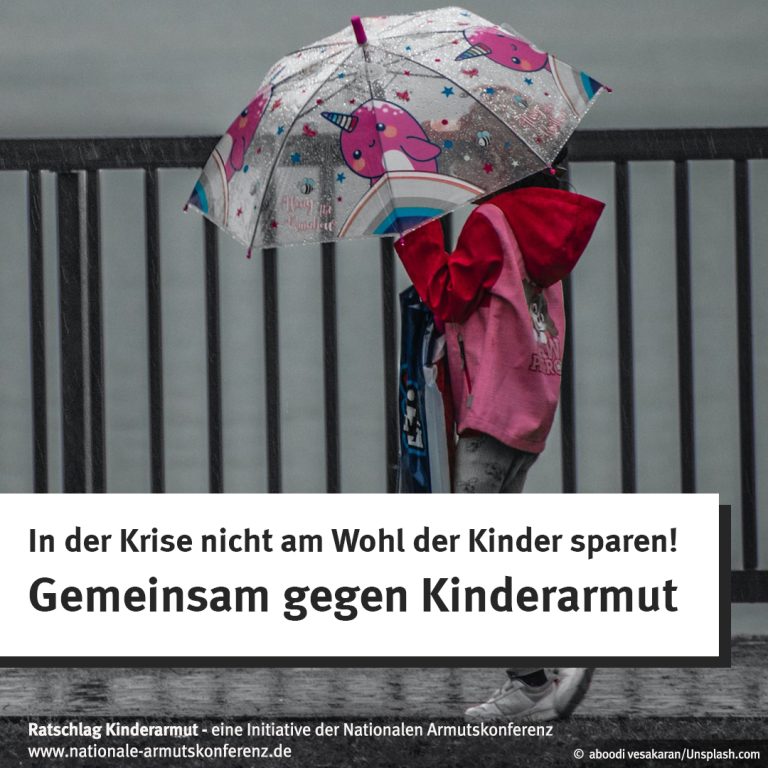 Jedes fünfte Kind in Deutschland wächst in Armut auf: Breites Bündnis fordert mehr Geld für die Bekämpfung von Kinderarmut