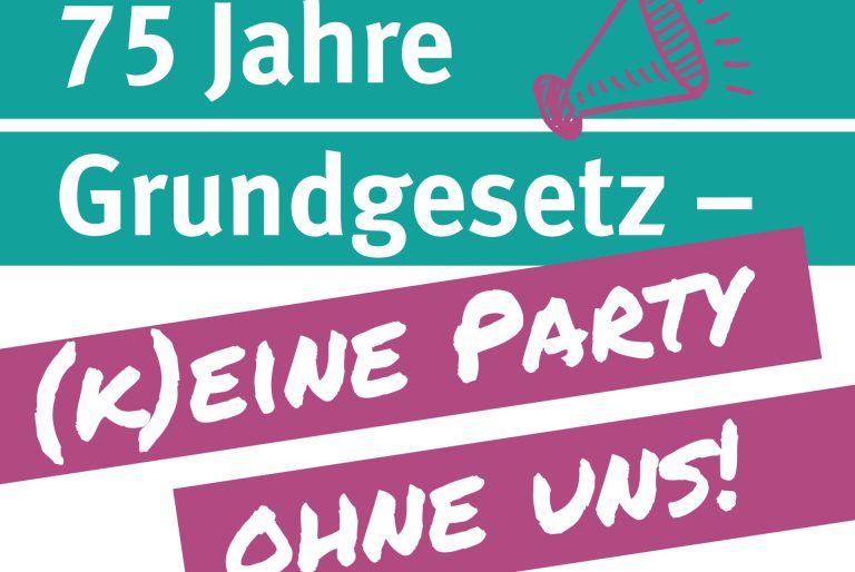 75 Jahre Grundgesetz – Keine Party ohne Kinderrechte!